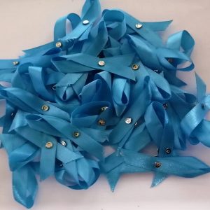 Ribbons Material Blue